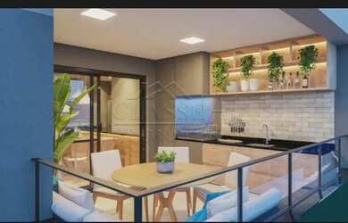 Imagem: O apartamento possui 2 Dormitórios, 2 Banheiros, 1 Vaga na