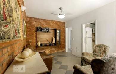 Imagem: O apartamento possui 2 Dormitórios, 1 Banheiro, 60m² de Área