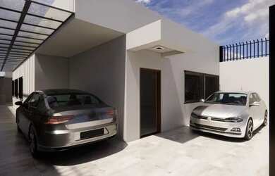 Imagem: A casa possui 5 Dormitórios, 3 Banheiros, 3 Vagas na garagem