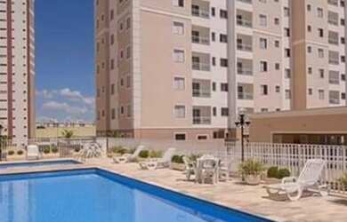 Imagem: O apartamento possui 2 Dormitórios, 1 Banheiro, 1 Vaga na garagem