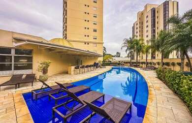 Imagem: O apartamento na cobertura possui 4 Dormitórios, 5 Banheiros