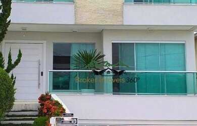 Imagem: A casa em condomínio possui 4 Dormitórios, 5 Banheiros, 4