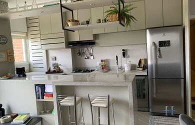 Imagem: O apartamento possui 2 Dormitórios, 2 Banheiros, 1 Vaga na