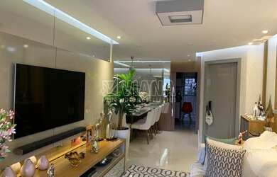 Imagem: O apartamento possui 3 Dormitórios, 4 Banheiros, 2 Vagas na