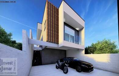 Imagem: A casa possui 3 Dormitórios, 2 Banheiros, 4 Vagas na garagem