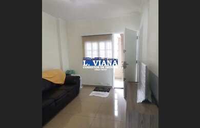 Imagem: O apartamento possui 1 Dormitório, 1 Banheiro, 1 Vaga na garagem