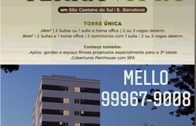 Imagem: O apartamento possui 2 Dormitórios, 3 Banheiros, 2 Vagas na