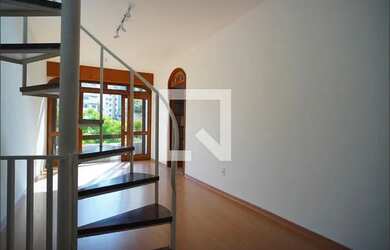 Imagem: O apartamento na cobertura possui 2 Dormitórios, 2 Banheiros