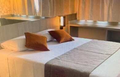 Imagem: O studio possui 1 Dormitório, 1 Banheiro e está localizado