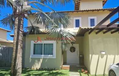 Imagem: A casa em condomínio possui 4 Dormitórios, 5 Banheiros, 4