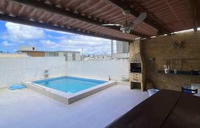 Imagem: A casa em condomínio possui 4 Dormitórios, 4 Banheiros, 4