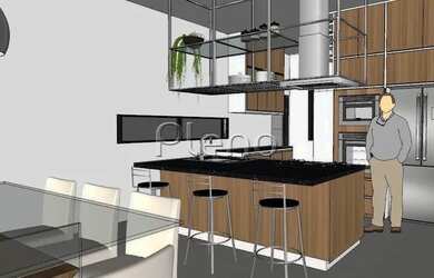 Imagem 2: Venda Casa com 195,00 metroQuadrado, 3 dormitório s , 2 vaga s . Swiss...