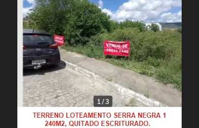 Imagem: O terreno possui 250m² de Área e está localizado em Bairro