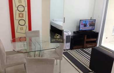 Imagem: O studio para alugar possui 1 Dormitório, 1 Banheiro, 1 Vaga