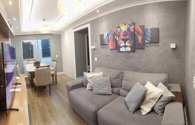 Imagem: O apartamento possui 3 Dormitórios, 1 Banheiro, 1 Vaga na garagem