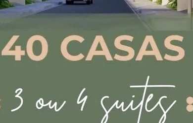 Imagem: A casa em condomínio possui 3 Dormitórios, 4 Banheiros, 2