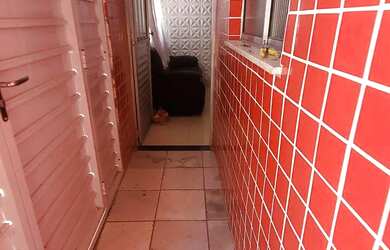 Imagem 3: Vendo todo no piso , forrada luz de Led parede 3d na sala