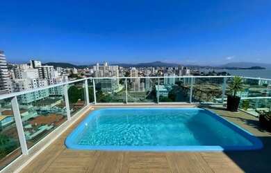 Imagem: O apartamento na cobertura possui 3 Dormitórios, 4 Banheiros