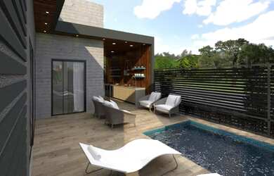 Imagem 4: Casa em construção a venda no Condomínio Maria José- Indaiatuba/SP