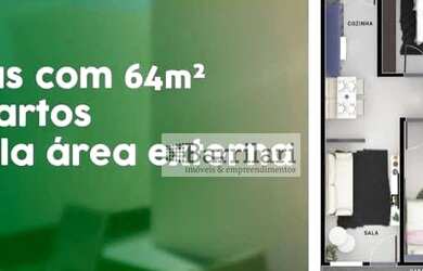 Imagem 5: Casa com 2 dormitórios à venda, 64 m² por R$ 198.000,00 - Portal Ville...