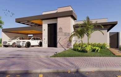 Imagem: A casa em condomínio possui 3 Dormitórios, 4 Banheiros, 2