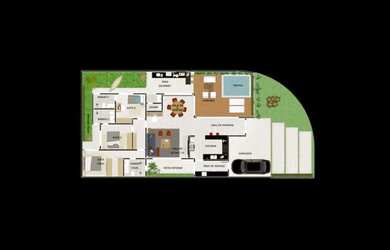 Imagem 7: Casa em construção a venda no Condomínio Maria José- Indaiatuba/SP