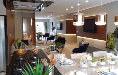 Imagem: O apartamento na cobertura possui 3 Dormitórios, 3 Banheiros