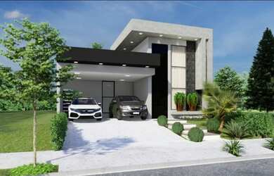 Imagem: A casa em condomínio possui 3 Dormitórios, 4 Banheiros, 2