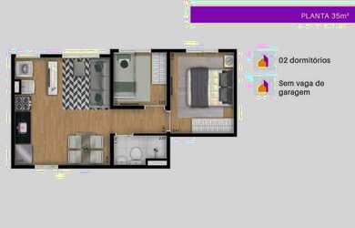 Imagem 10: Apartamento à venda, 35 m² por R$ 245.000,00 - Vila Galvão - Guarulhos/SP