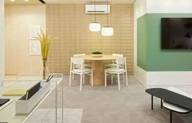 Imagem: O apartamento possui 2 Dormitórios, 2 Banheiros, 2 Vagas na