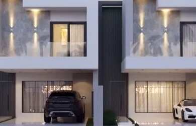 Imagem: A casa possui 3 Dormitórios, 5 Banheiros, 2 Vagas na garagem