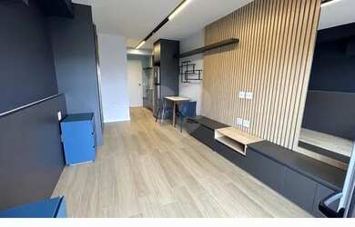 Imagem: O apartamento possui 1 Dormitório, 1 Banheiro, 27m² de Área