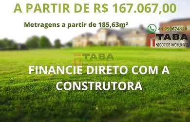 Imagem: O terreno possui 186m² de Área e está localizado em Atuba