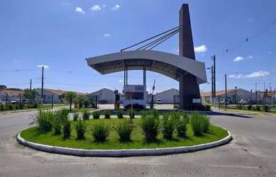 Imagem: A casa em condomínio possui 3 Dormitórios, 2 Banheiros, 1