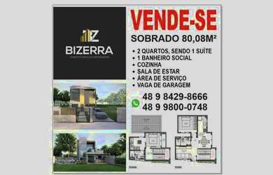 Imagem: A casa possui 2 Dormitórios, 2 Banheiros, 1 Vaga na garagem