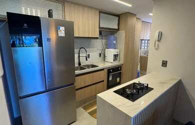 Imagem: O apartamento possui 3 Dormitórios, 3 Banheiros, 2 Vagas na