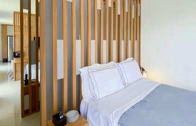 Imagem: O apartamento na cobertura possui 1 Dormitório, 1 Banheiro