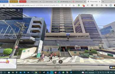 Imagem 4: Sala de 32m², banheiro privativo, garagem, Av. ACM!!