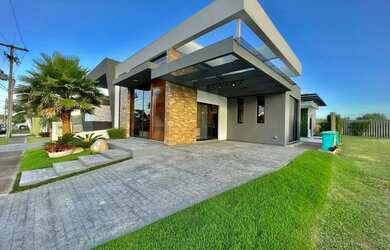 Imagem 4: Casa térrea mobiliada e decorada com piscina no Capão Ilhas Resort