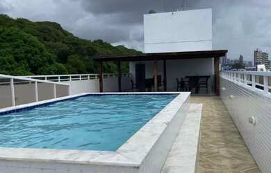 Imagem: O apartamento possui 1 Dormitório, 1 Banheiro, 1 Vaga na garagem