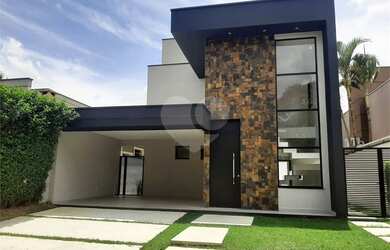 Imagem: A casa em condomínio possui 3 Dormitórios, 5 Banheiros, 4