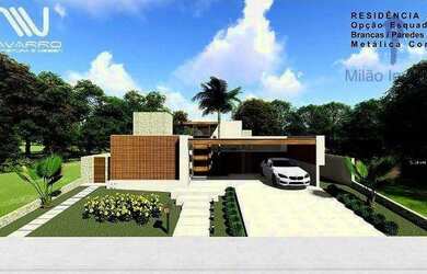 Imagem: A casa em condomínio possui 4 Dormitórios, 5 Banheiros, 5