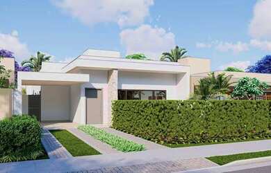 Imagem: A casa em condomínio possui 3 Dormitórios, 4 Banheiros, 173m²