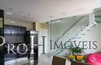 Imagem: O apartamento na cobertura possui 3 Dormitórios, 3 Banheiros