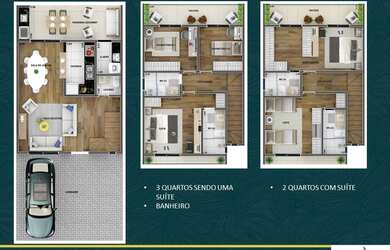 Imagem 4: Casa sobrado com 134m² ou 110m² - Poucas unidades - Novo condomínio no Urbanova !