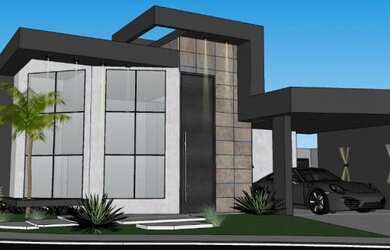 Imagem: A casa em condomínio possui 3 Dormitórios, 4 Banheiros, 4