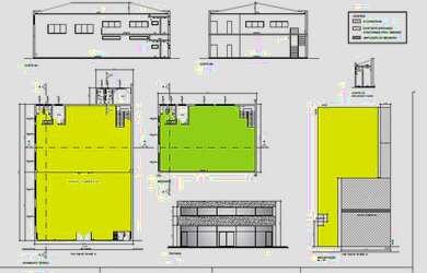 Imagem: O depósito possui 2 Vagas na garagem, 352m² de Área, Imóvel