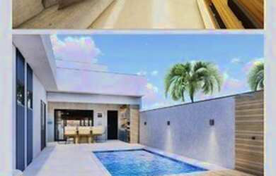 Imagem: A casa em condomínio possui 3 Dormitórios, 4 Banheiros, 4