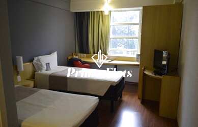 Imagem: O studio possui 1 Dormitório, 1 Banheiro, 1 Vaga na garagem