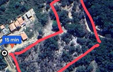 Imagem: O terreno possui 14.000m² de Área e está localizado em Arraial